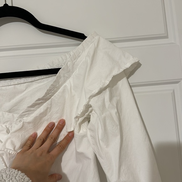 Cute flirty top - white - Picture 4 of 4